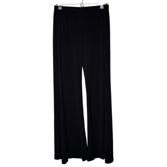 Lbisse Pants - LBISSE | Black Wide Leg Stretch Pants Women’s | Size L